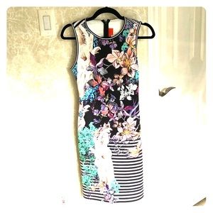 Sleeveless Neoprene Dress by Clover Canyon